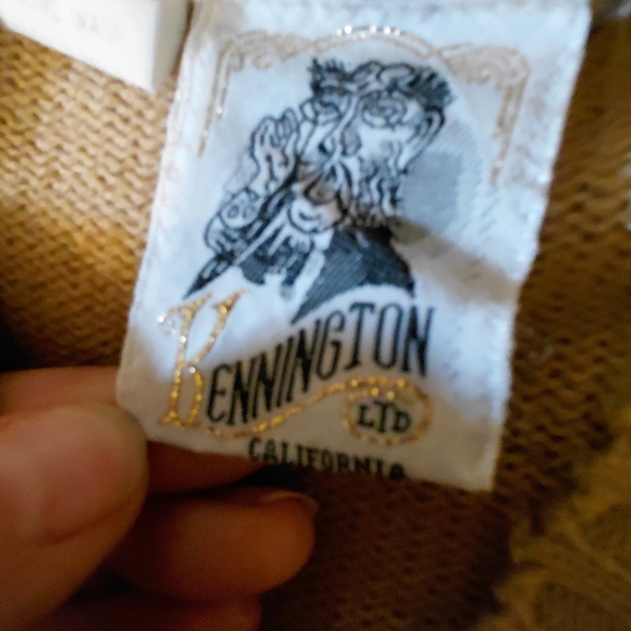 Kennington V-Neck Sweater Fair Isle Vintage - Picture 5 of 9